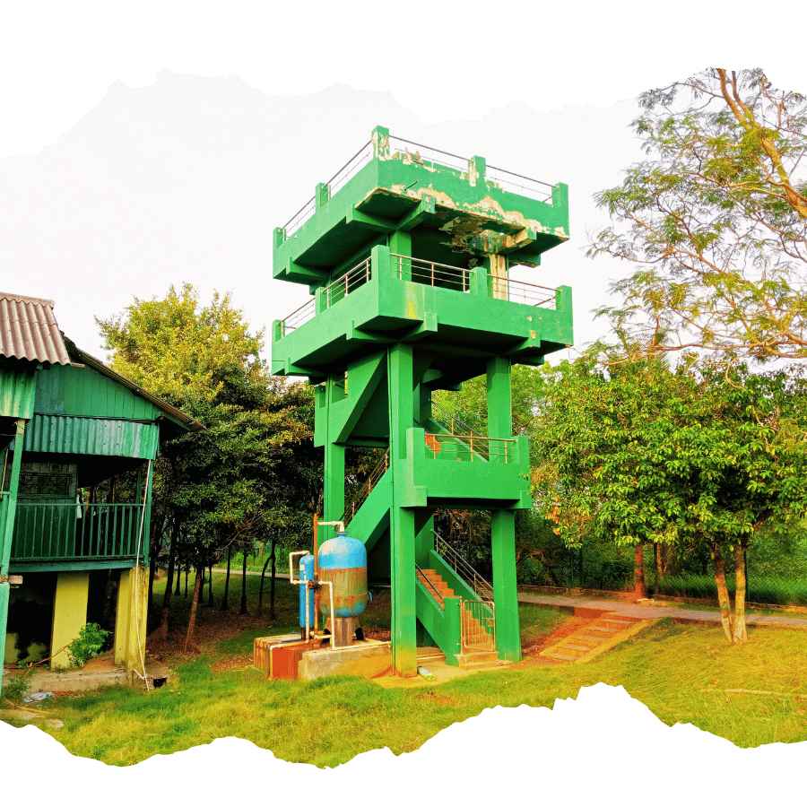 sundarban wildlife watch tower sajinakhali tiger reserve