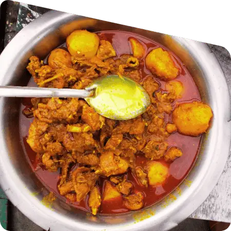 bengali food served in Sundarban tour