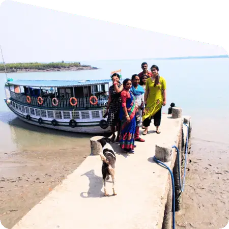 group tour in Sundarban boat safari
