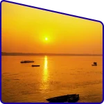sunrise at gangasagar beach spiritual morning view