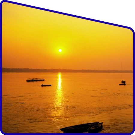 sunrise at gangasagar beach spiritual morning view