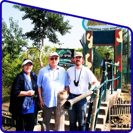 Family enjoying Sundarban Hilsa Festival Tour