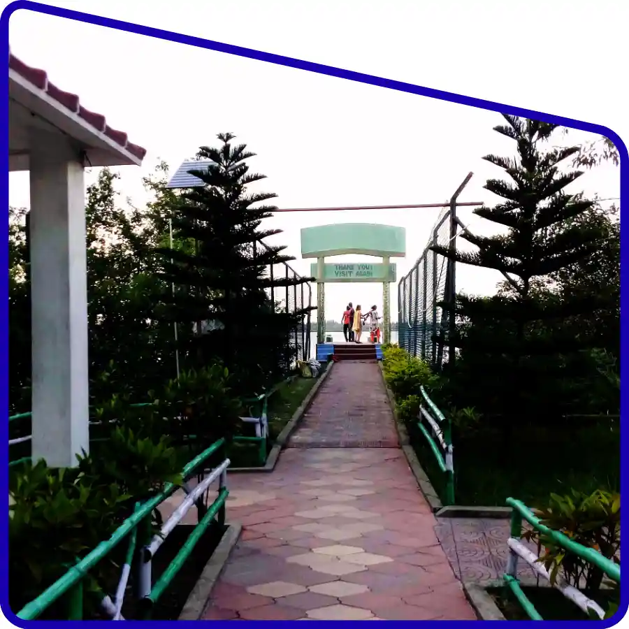 Sajnekhali Tiger Reserve entry during Sundarban Adventure Tour