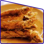 Traditional amudi fish fry served in Sundarban tour