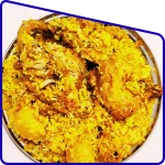 Aromatic non veg biryani served in Sundarban adventure tour