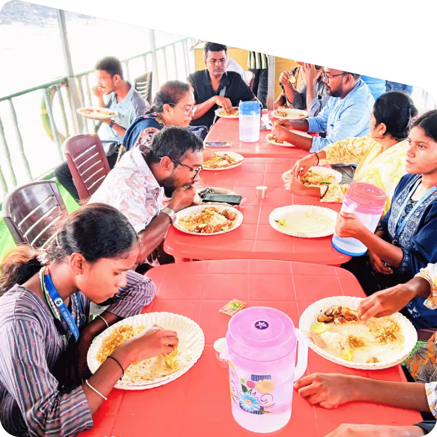 meals served in Sundarban tour package