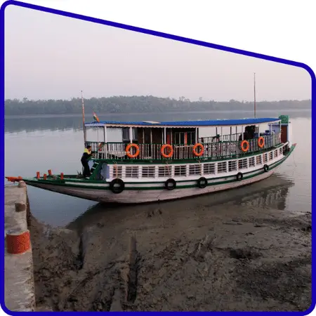 calm river cruise in Sundarban one day trip