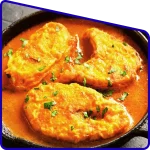 Vetki fish curry cooked in Bengali style in Sundarban