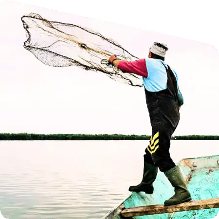 local village life near Sundarban rivers