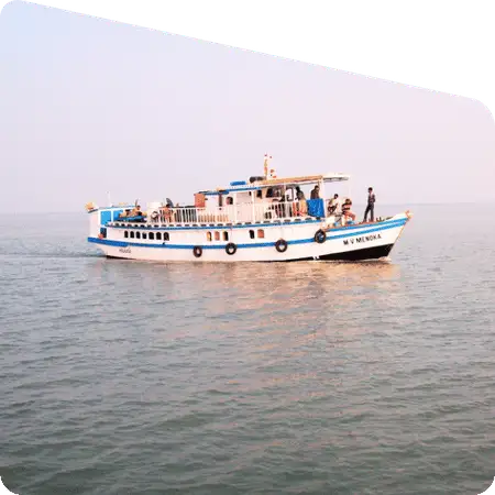 sunrise boat safari in Sundarban rivers