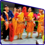 Folks cultural performance in Hotel Premise