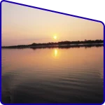 Sundarban river sunset